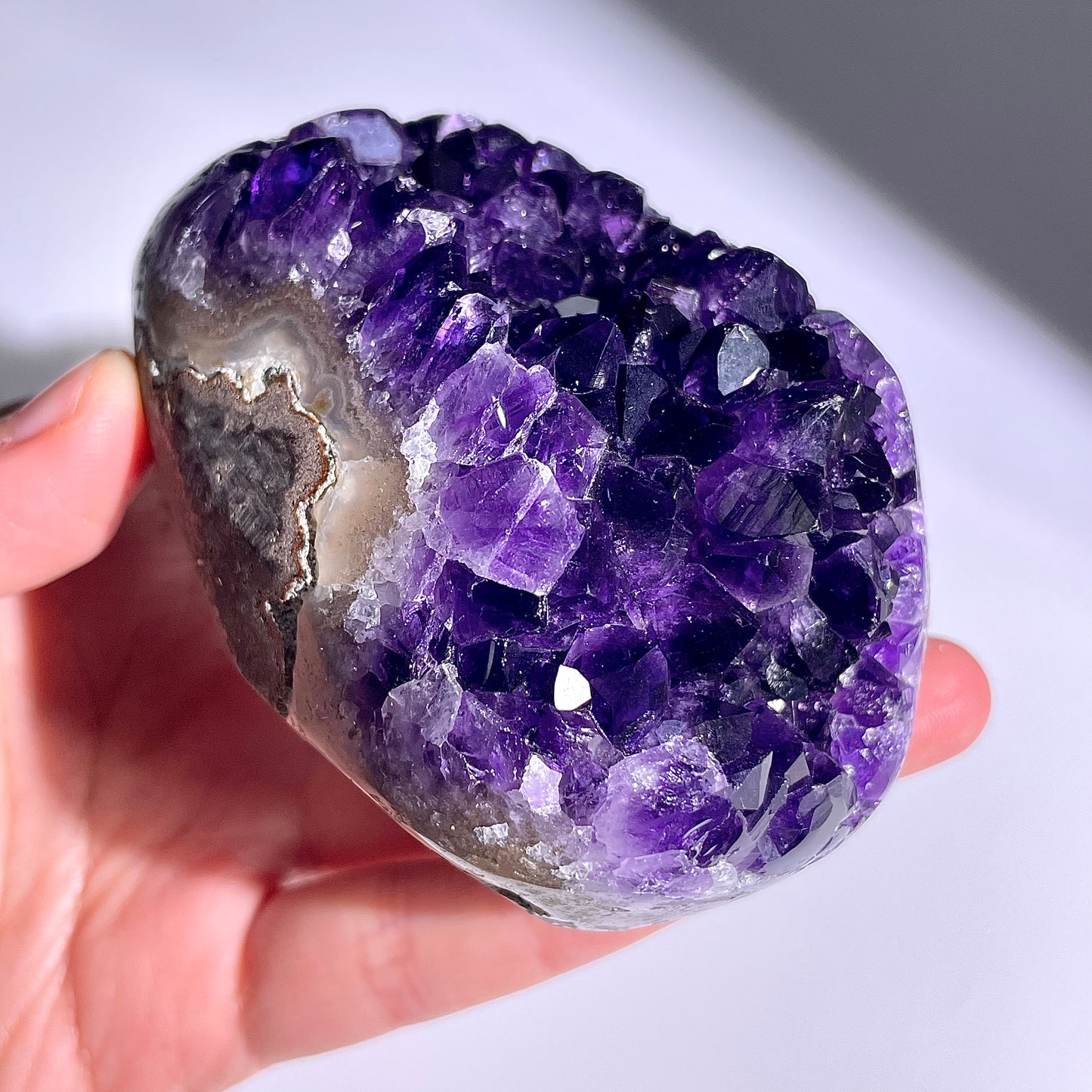 A19◇1点物◇アメジスト クリスター◇82×55×27mm◇天然石・鉱物・パワーストーン