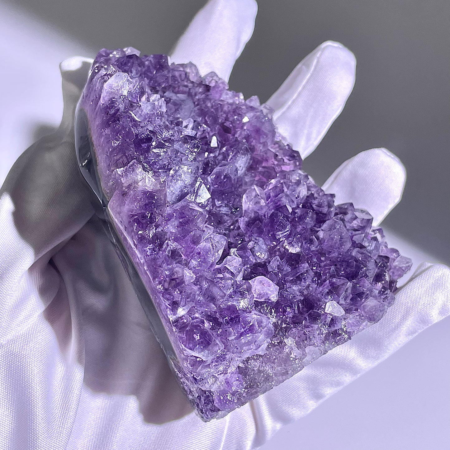 A77◇アメジスト クリスター◇73×34×35mm◇天然石・鉱物・パワーストーン