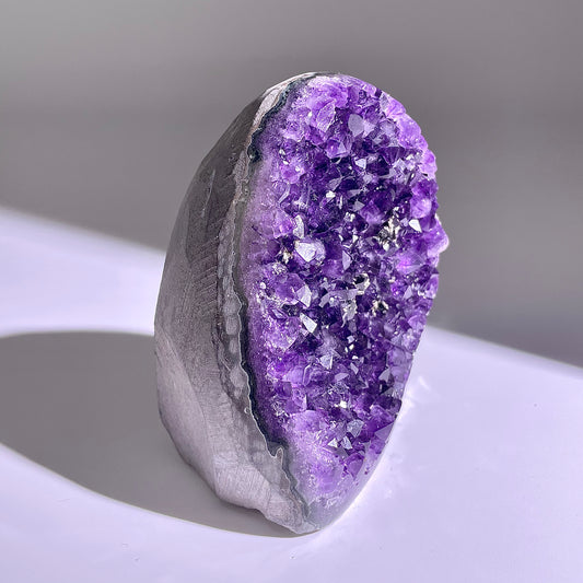 A80◇1点物◇アメジスト クリスター◇98×79×58mm◇天然石・鉱物・パワーストーン