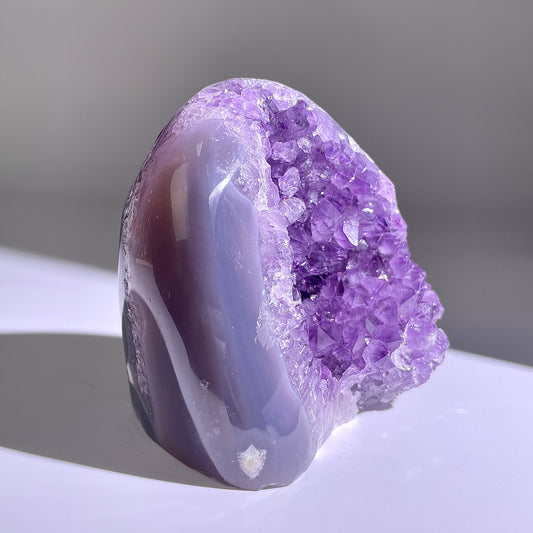 A81◇1点物◇アメジスト クリスター◇96×81×62mm◇天然石・鉱物・パワーストーン