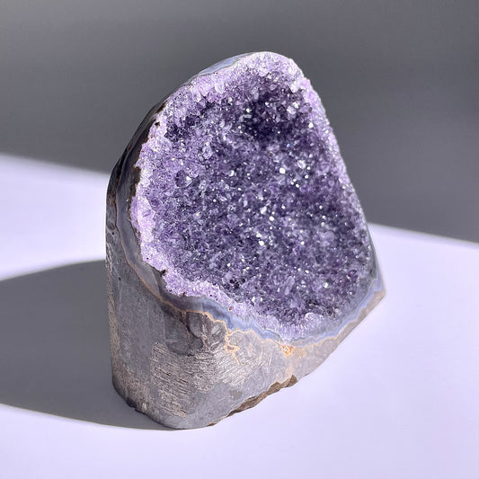 A87◇1点物◇アメジスト クリスター◇93×80×42mm◇天然石・鉱物・パワーストーン