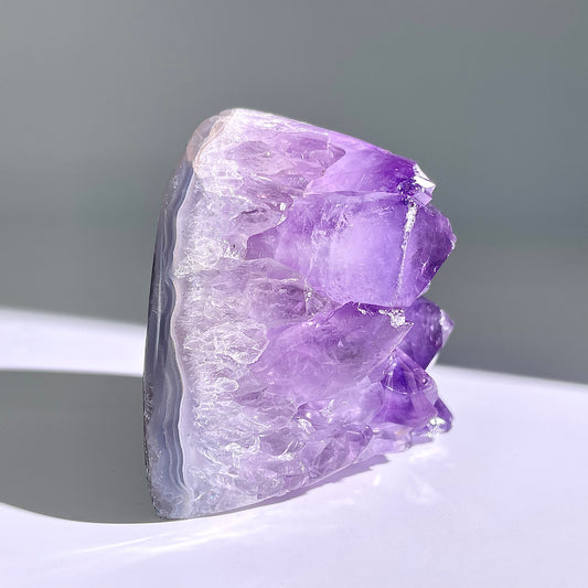 A111◇1点物◇アメジスト クリスター◇55×57×37mm◇天然石・鉱物・パワーストーン