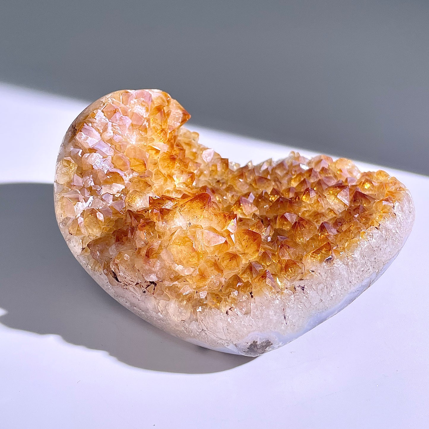 A127◇1点物◇シトリン クリスター◇89×118×40mm◇天然石・鉱物・パワーストーン