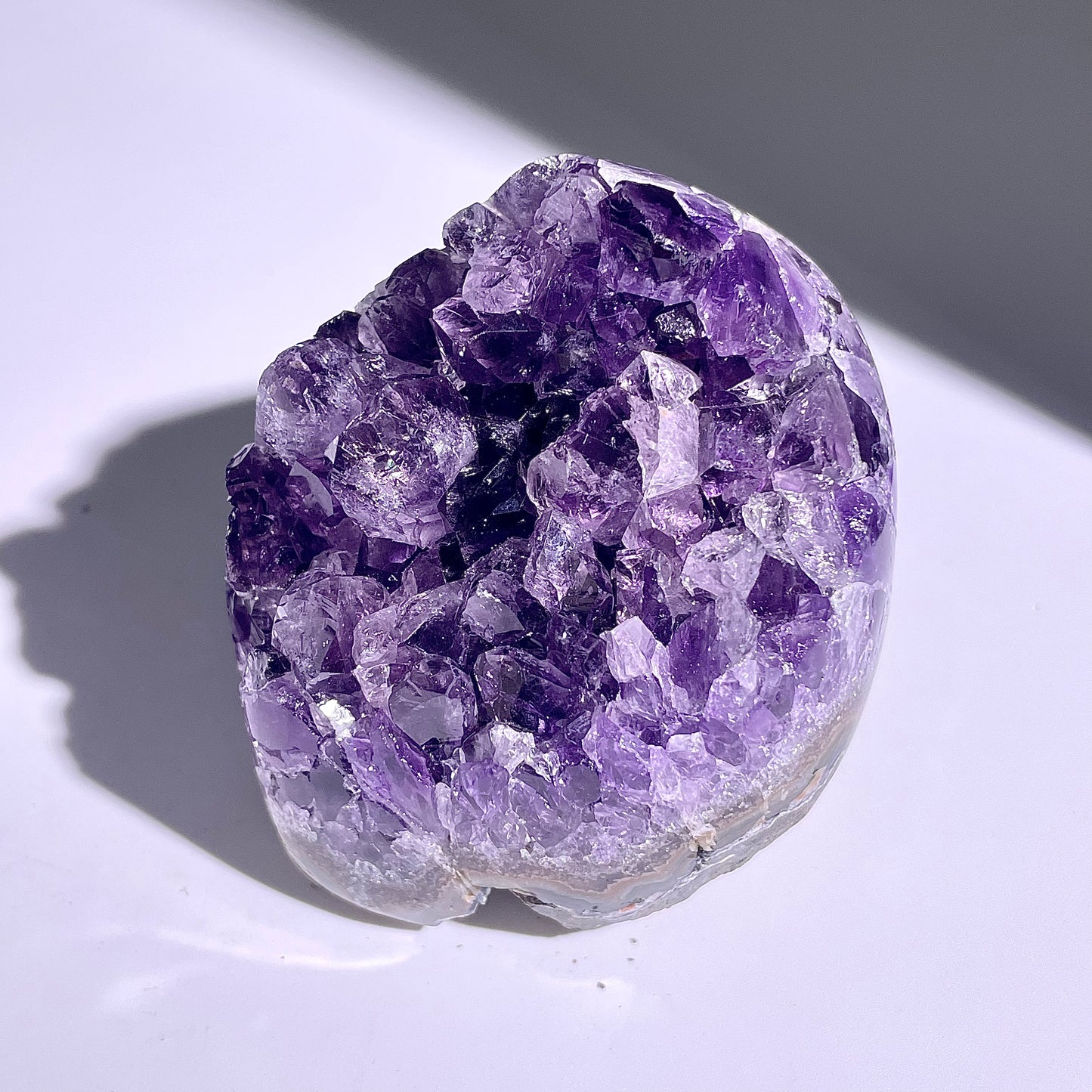 A128◇1点物◇アメジスト クリスター◇66×53×49mm◇天然石・鉱物・パワーストーン