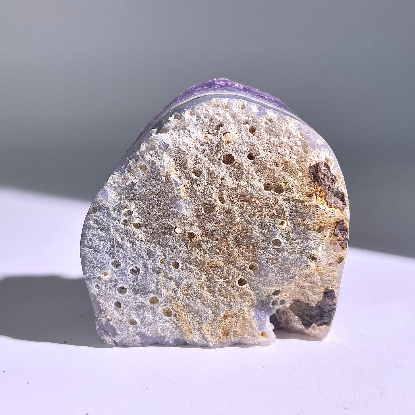 A130◇1点物◇アメジスト クリスター◇57×62×25mm◇天然石・鉱物・パワーストーン