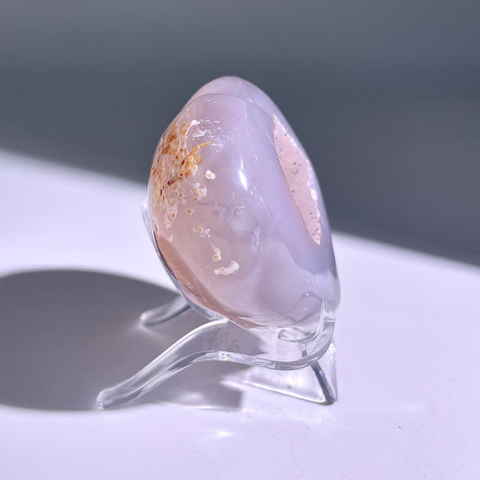 A132◇1点物◇瑪瑙 クリスター◇57×65×30mm◇天然石・鉱物・パワーストーン