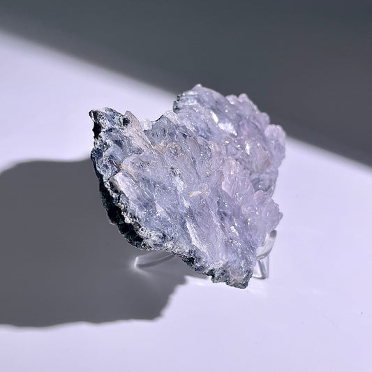 A137◇1点物◇瑪瑙とアメジスト共生◇141×63×21mm◇天然石・鉱物・パワーストーン