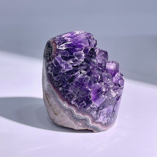 A69◇アメジスト クリスター◇88×55×63mm◇天然石・鉱物・パワーストーン