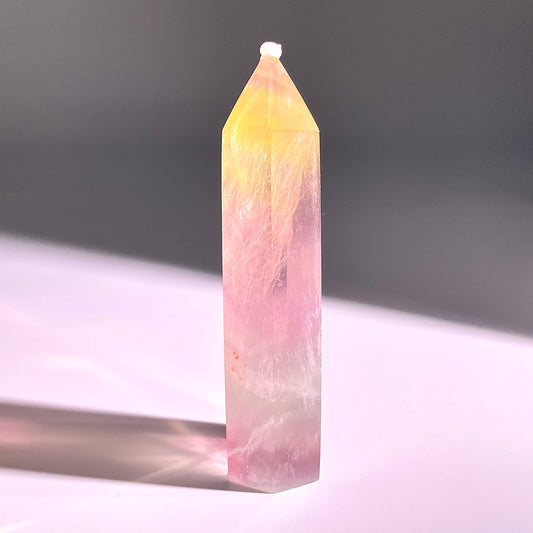 B45◇1点物◇フローライト ピラー◇86×26×19mm◇天然石・鉱物・パワーストーン