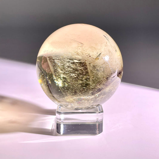 B55◇1点物◇シトリン ボール◇54×54×54mm◇天然石・鉱物・パワーストーン