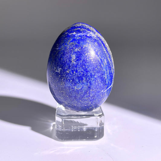 B118◇1点物◇ラピスラズリ エッグ◇46×34×34mm天然石・鉱物・パワーストーン