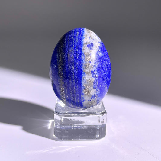 B122◇1点物◇ラピスラズリ エッグ◇39×30×30mm天然石・鉱物・パワーストーン