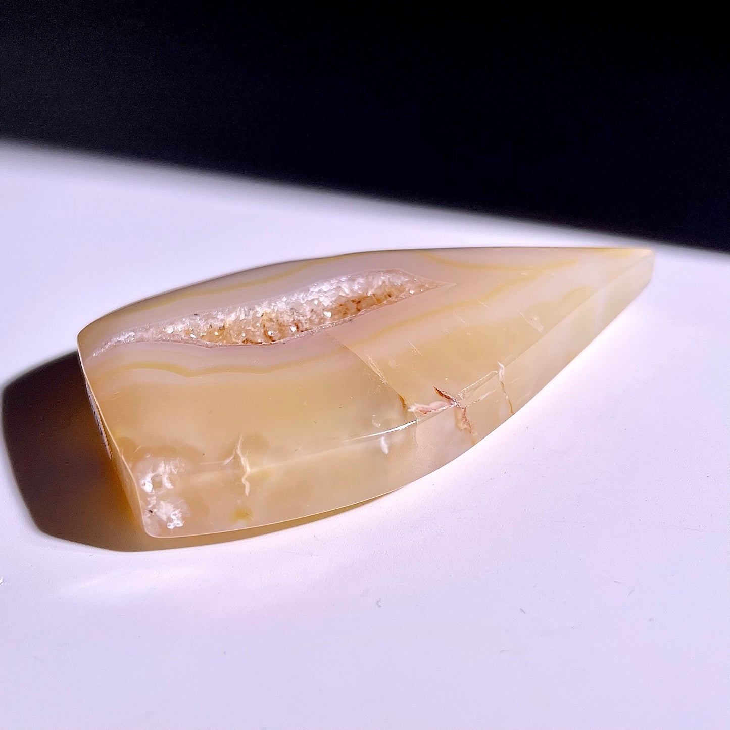 B335◇1点物◇瑪瑙 トーチ◇79×48×13mm◇天然石・鉱物・パワーストーン