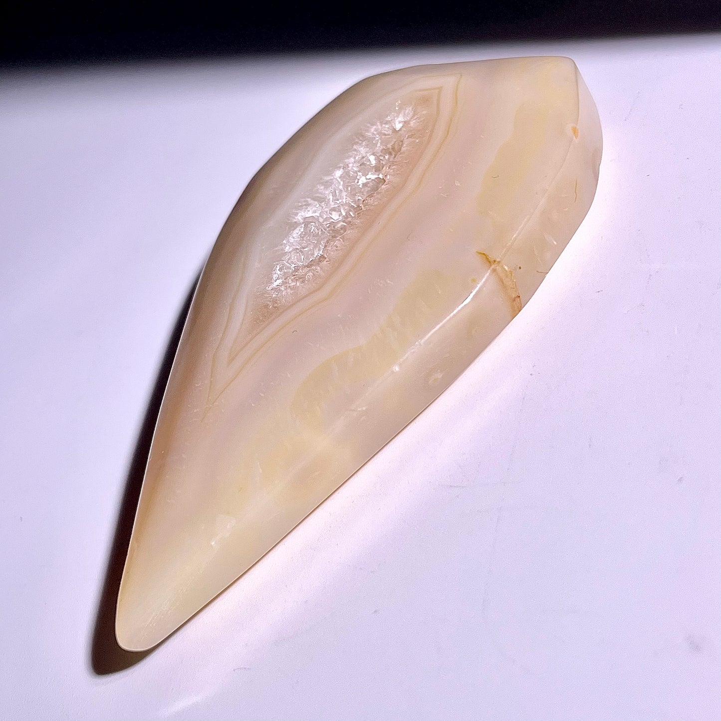 B347◇1点物◇瑪瑙 トーチ◇76×44×13mm◇天然石・鉱物・パワーストーン