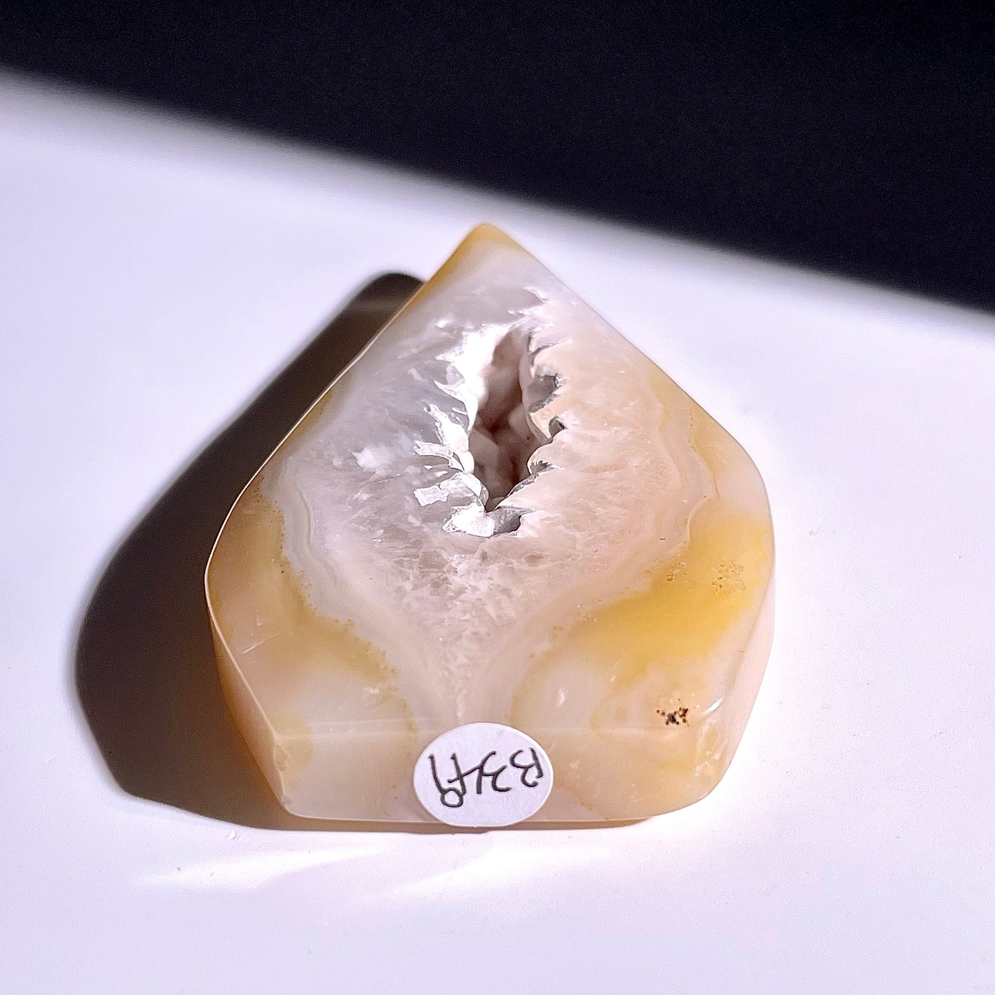 B349◇1点物◇瑪瑙 トーチ◇88×46×13mm◇天然石・鉱物・パワーストーン