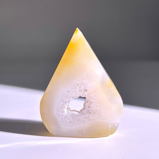 B350◇1点物◇瑪瑙 トーチ◇68×52×13mm◇天然石・鉱物・パワーストーン