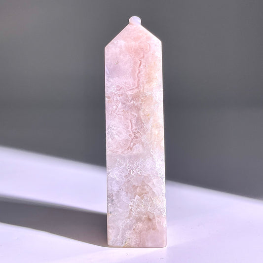 B355◇1点物◇桜瑪瑙 ピラー◇77×21×20mm◇天然石・鉱物・パワーストーン