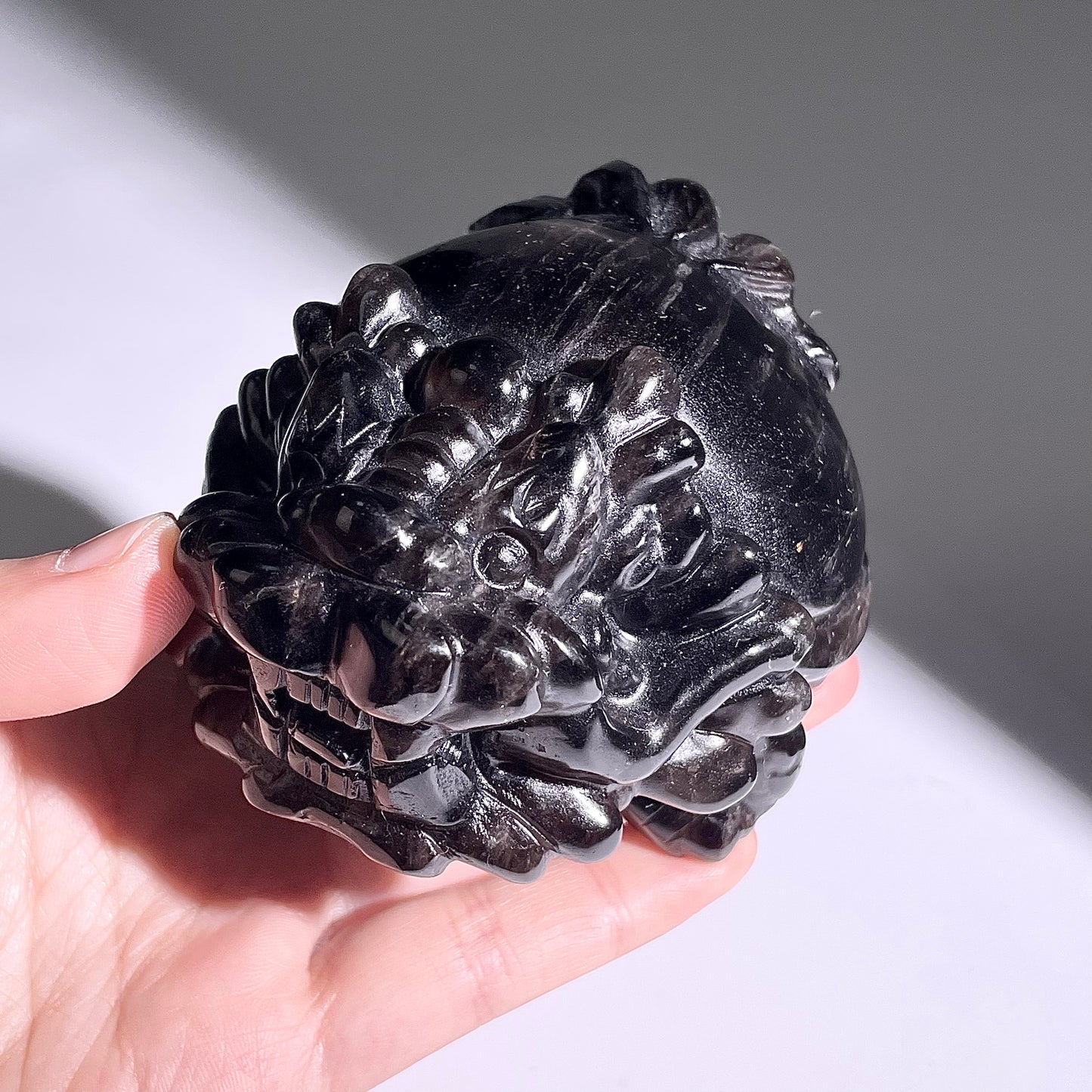 B406◇1点物◇モリオン 竜亀◇90×74×55mm◇天然石・鉱物・パワーストーン