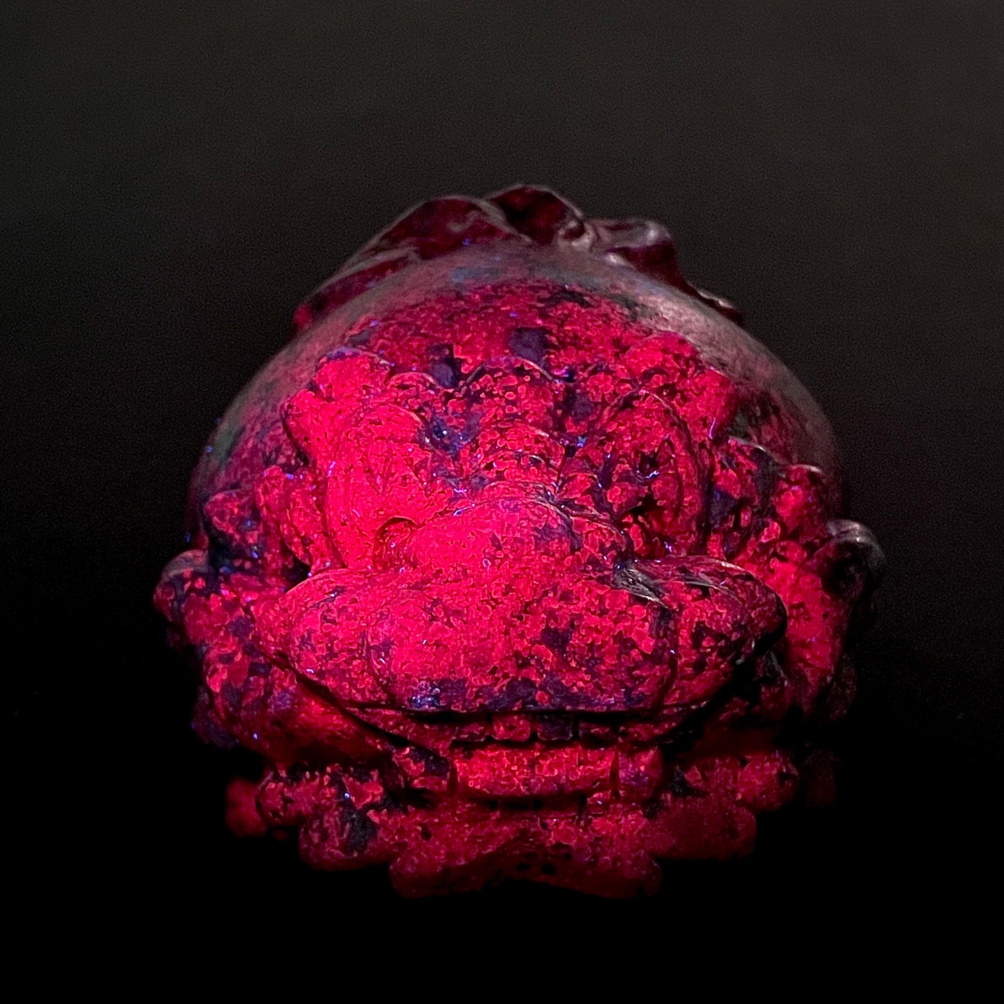 B413◇1点物◇ルビーインゾイサイト 竜亀◇69×63×46mm◇天然石・鉱物・パワーストーン