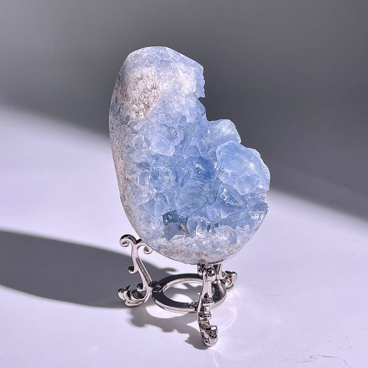 A171◇1点物◇セレスタイ トエッグ◇82×47×53mm◇天然石・鉱物・パワーストーン