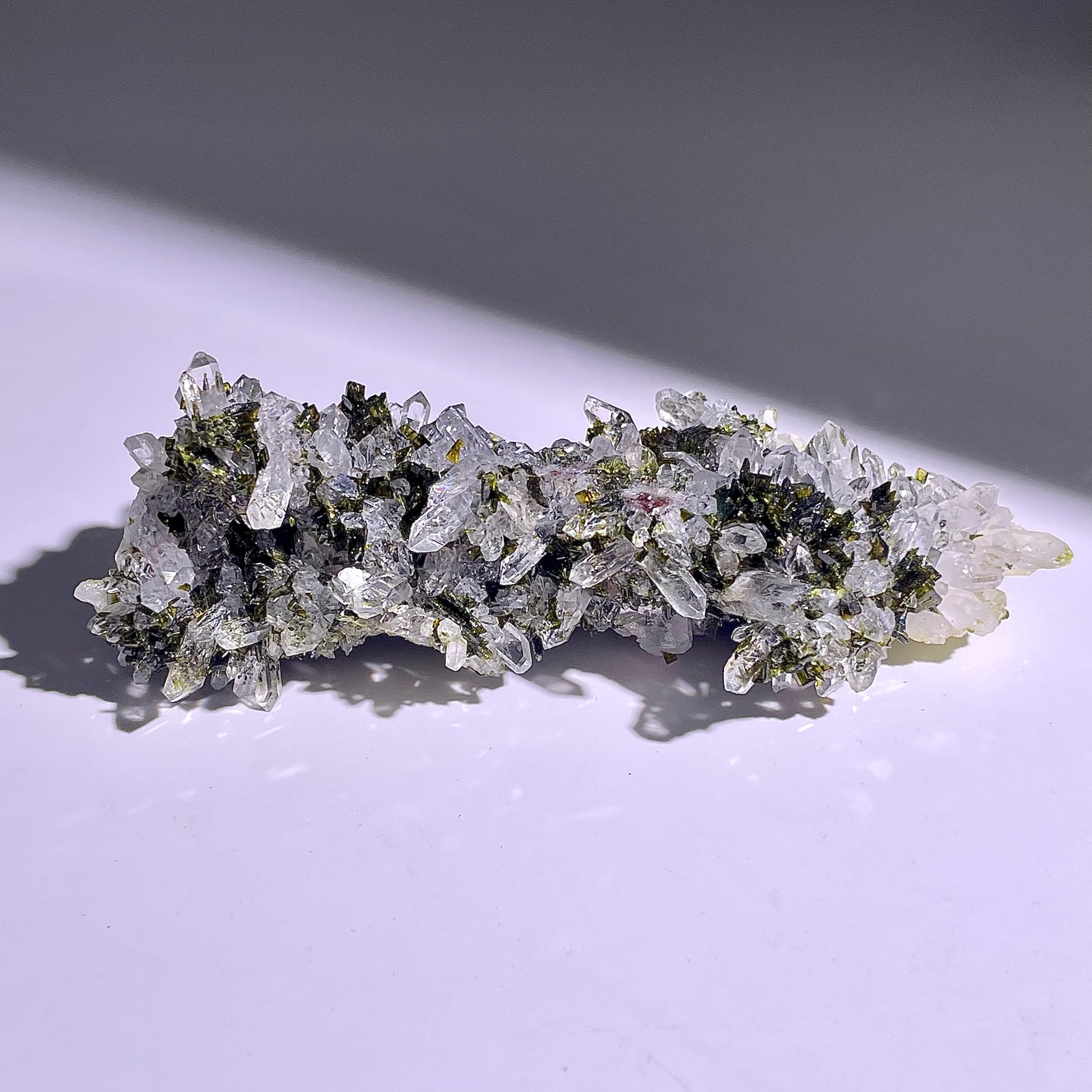 A195◇1点物◇ガーデンクォーツ クラスター◇129×51×50mm◇天然石・鉱物・パワーストーン