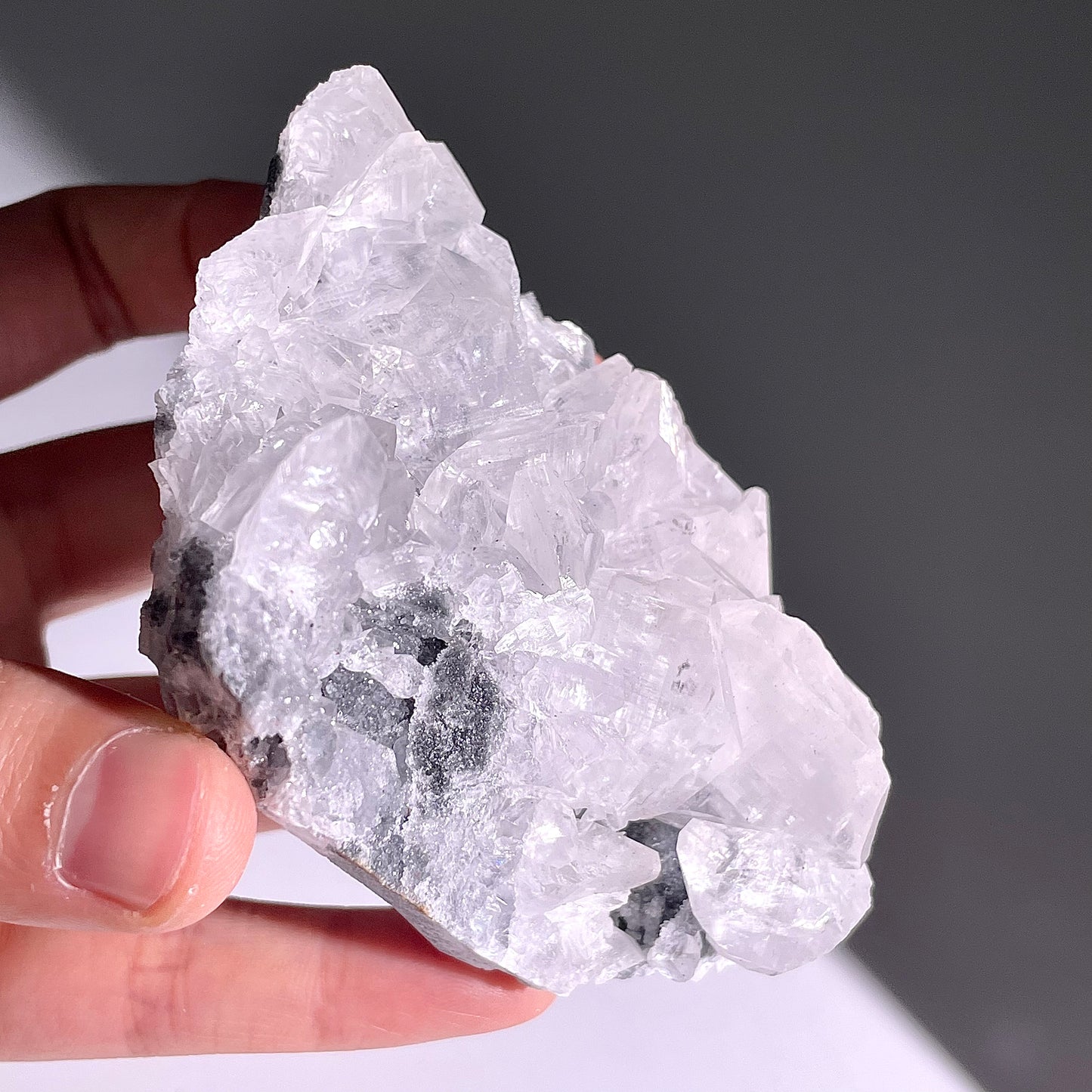 A284◇1点物◇方解石と閃亜鉛鉱の共生◇90×70×44mm◇天然石・鉱物・パワーストーン