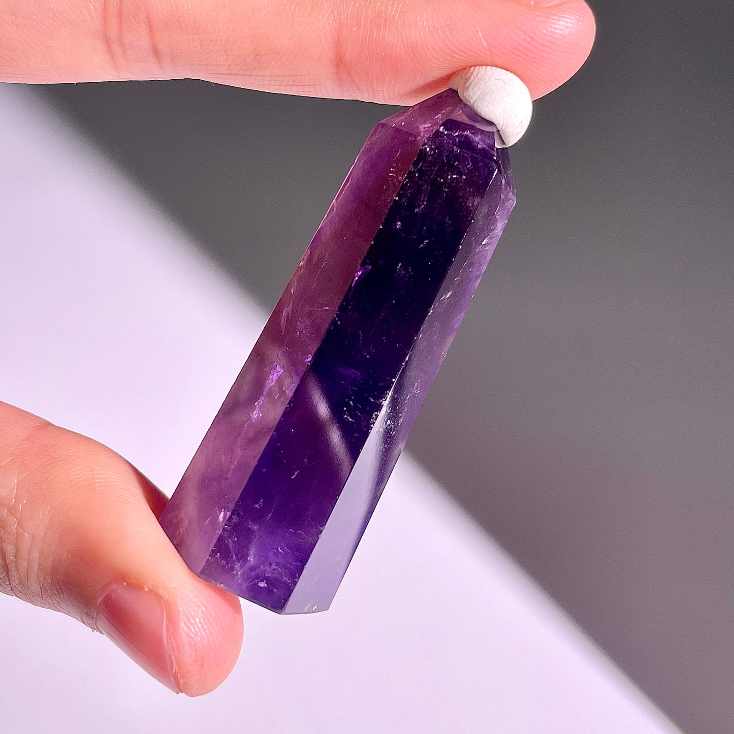 B437◇1点物◇アメジスト ピラー◇53×18×15mm◇天然石・鉱物・パワーストーン