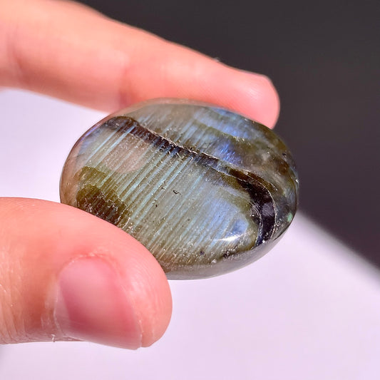 A355◇1点物◇ラブラドライト 原石◇34×32×12mm◇天然石・鉱物・パワーストーン