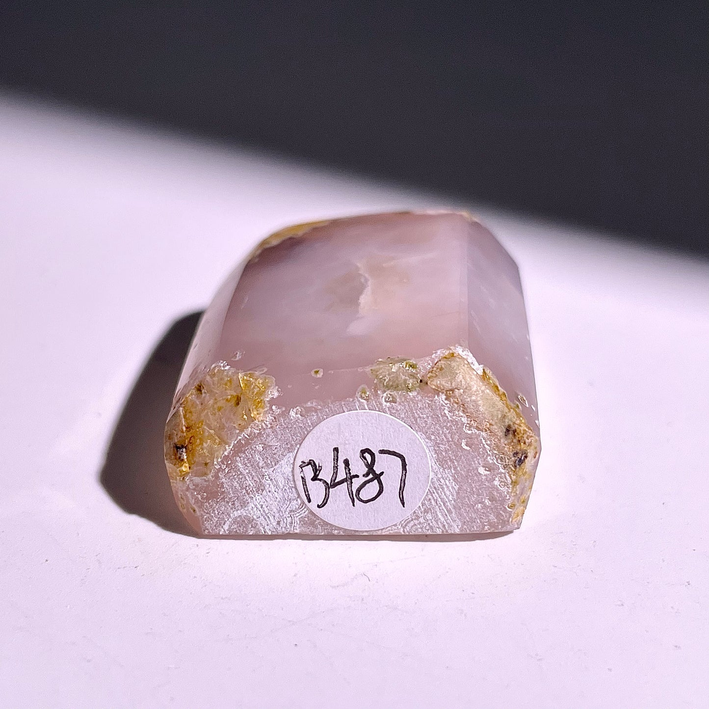 B487◇1点物◇アゲート ピラー◇44×28×15mm◇天然石・鉱物・パワーストーン