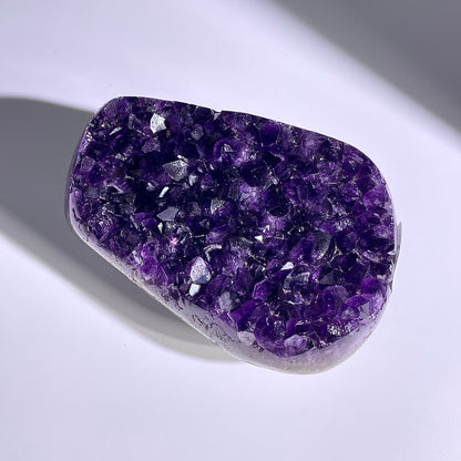 A12◇１点物◇アメジスト　クリスター◇100×67×28mm◇天然石・鉱物・パワーストーン