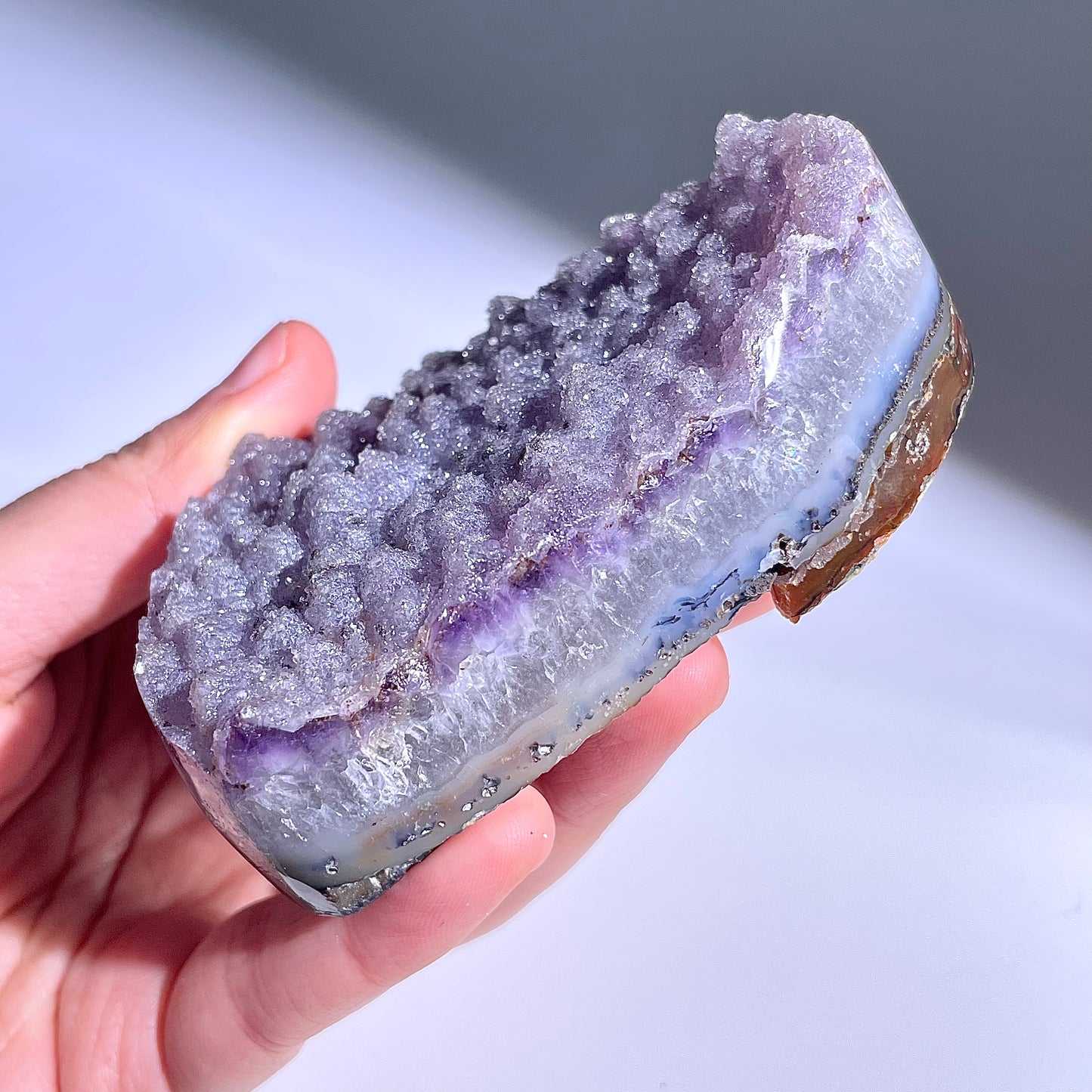 A14◇１点物◇アメジスト シューが◇85×60×27mm◇天然石・鉱物・パワーストーン