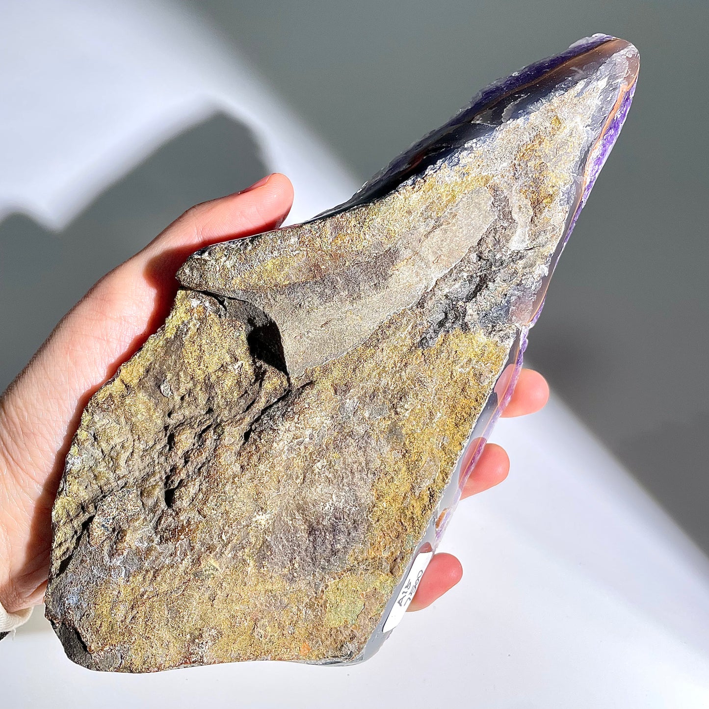 A15◇１点物◇アメジスト　クリスター◇156×83×21mm◇天然石・鉱物・パワーストーン