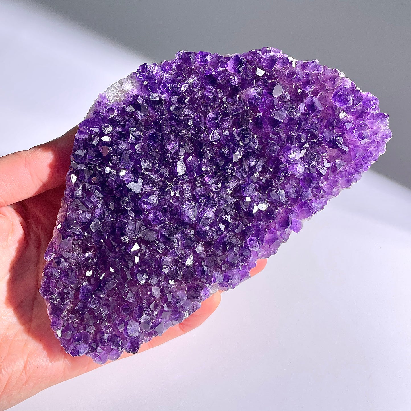 A16◇１点物◇アメジスト　クリスター◇134×78×24mm◇天然石・鉱物・パワーストーン