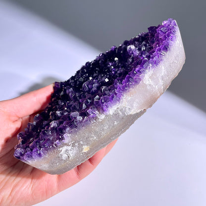 A16◇１点物◇アメジスト　クリスター◇134×78×24mm◇天然石・鉱物・パワーストーン