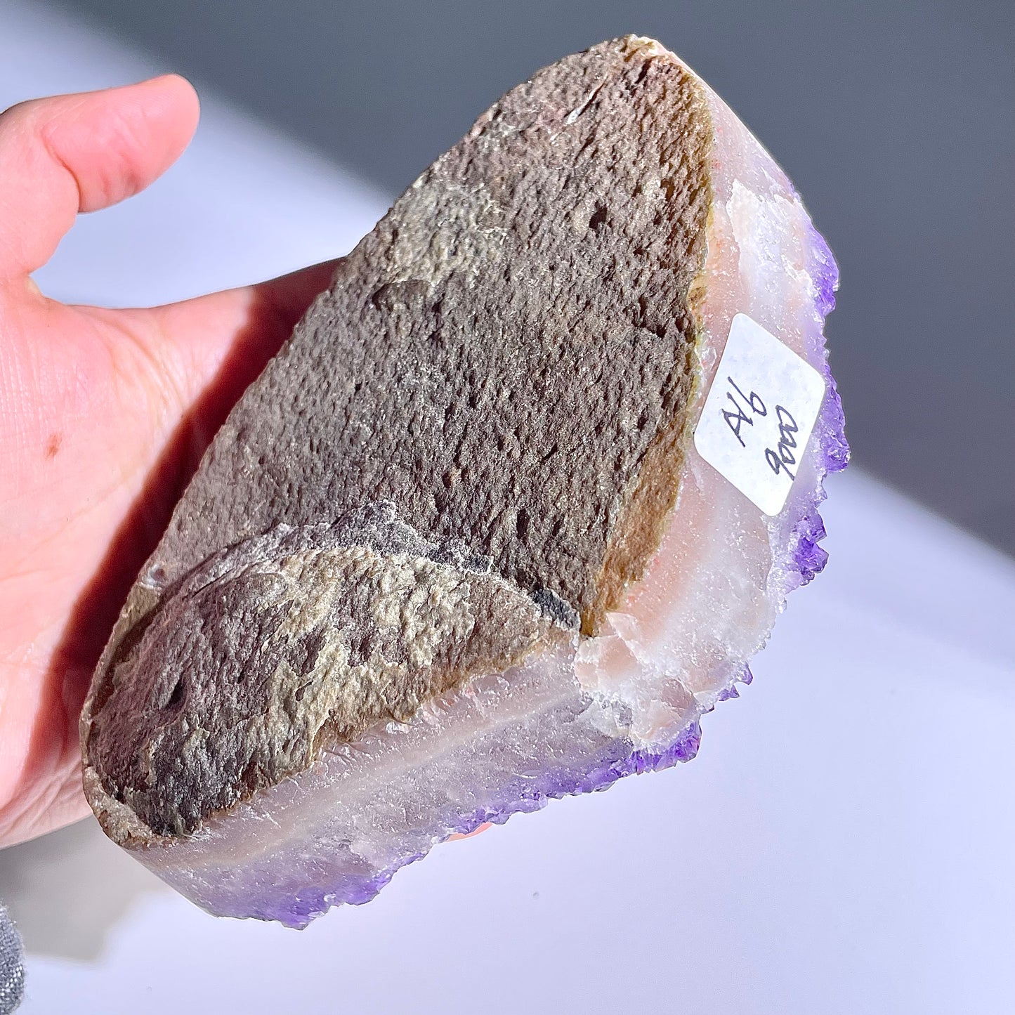 A16◇１点物◇アメジスト　クリスター◇134×78×24mm◇天然石・鉱物・パワーストーン