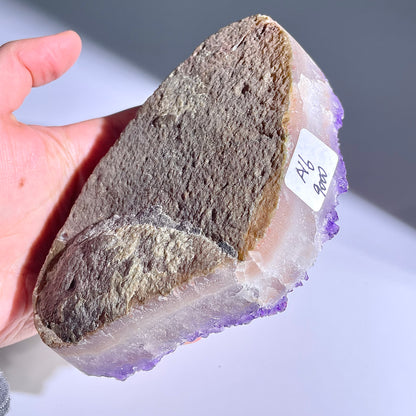 A16◇１点物◇アメジスト　クリスター◇134×78×24mm◇天然石・鉱物・パワーストーン