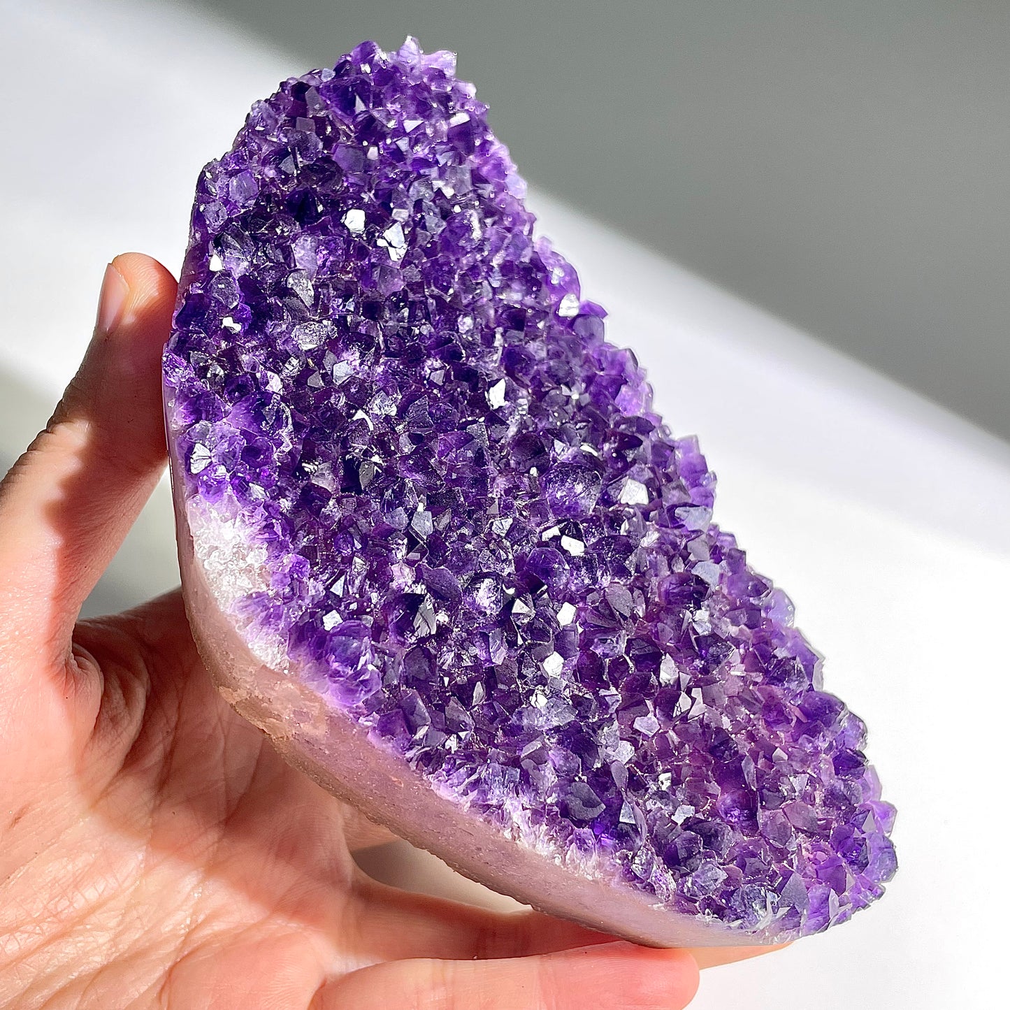 A16◇１点物◇アメジスト　クリスター◇134×78×24mm◇天然石・鉱物・パワーストーン