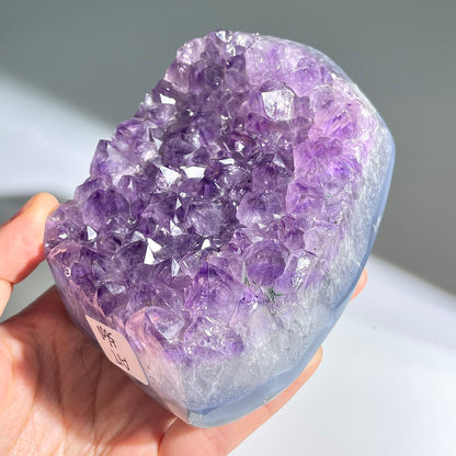 A17◇１点物◇アメジスト　クリスター◇118×80×36mm◇天然石・鉱物・パワーストーン