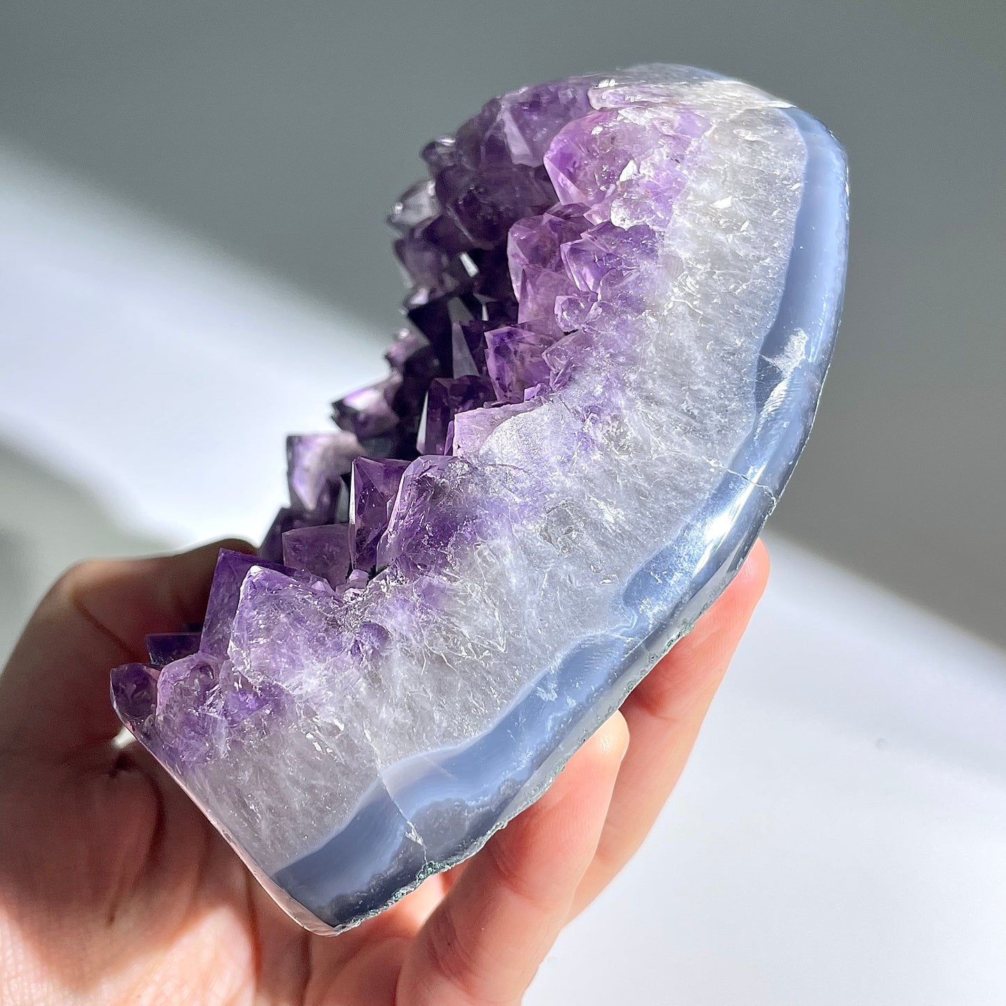 A17◇１点物◇アメジスト　クリスター◇118×80×36mm◇天然石・鉱物・パワーストーン