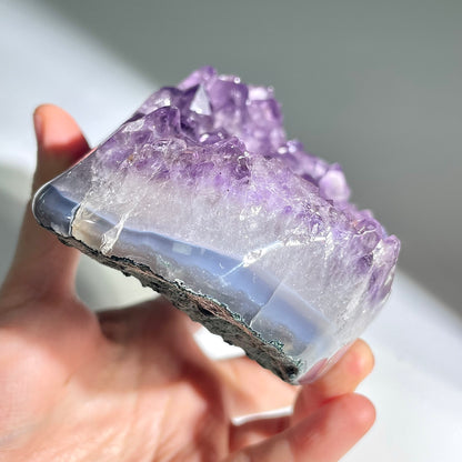 A17◇１点物◇アメジスト　クリスター◇118×80×36mm◇天然石・鉱物・パワーストーン