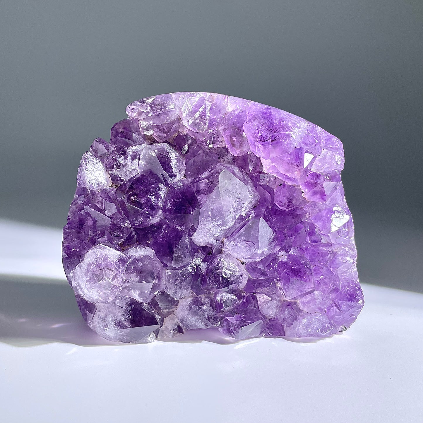 A18◇１点物◇アメジスト　クリスター◇92×78×34mm◇天然石・鉱物・パワーストーン