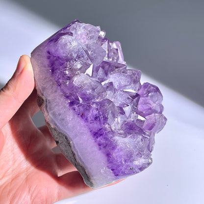 A18◇１点物◇アメジスト　クリスター◇92×78×34mm◇天然石・鉱物・パワーストーン