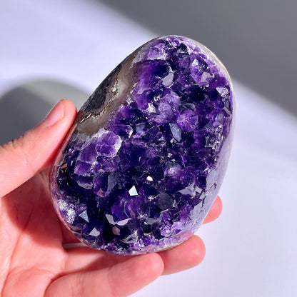 A19◇１点物◇アメジスト　クリスター◇82×55×27mm◇天然石・鉱物・パワーストーン