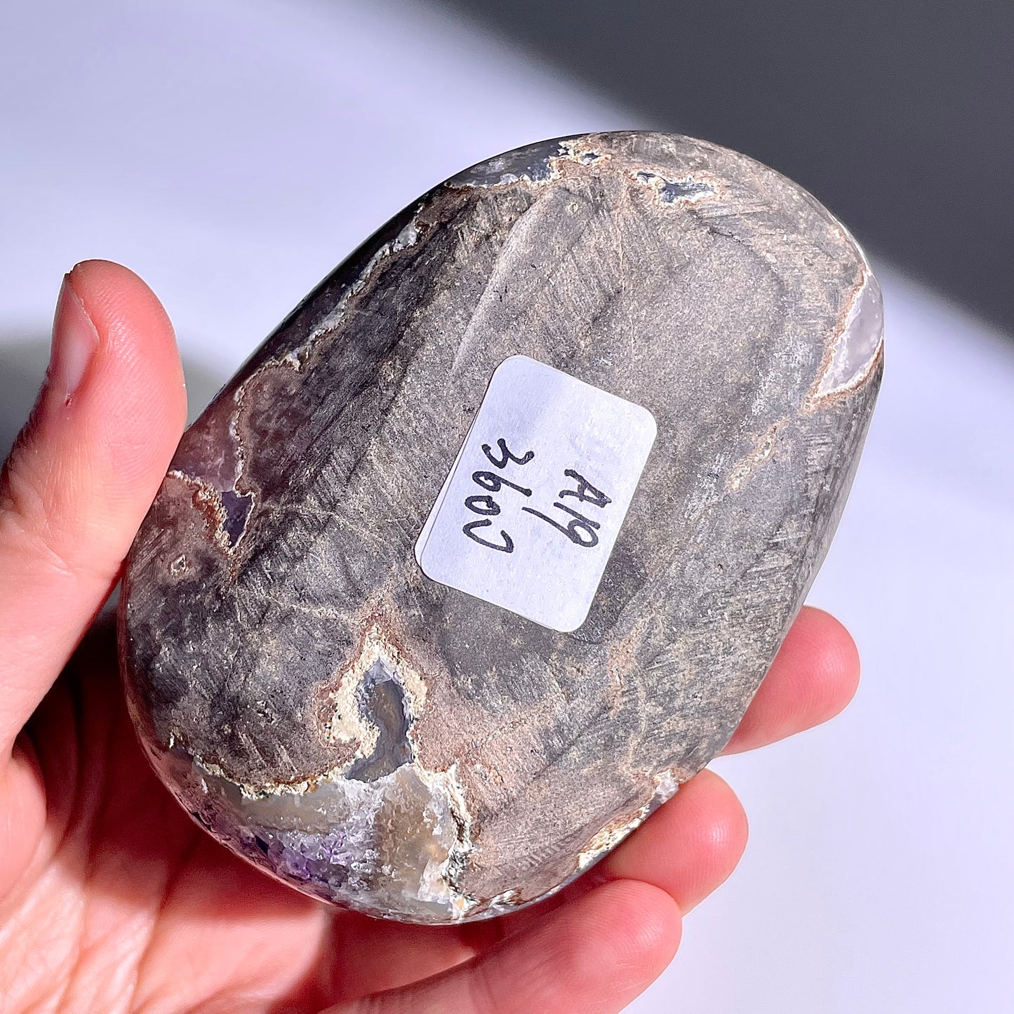 A19◇１点物◇アメジスト　クリスター◇82×55×27mm◇天然石・鉱物・パワーストーン