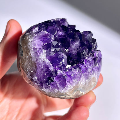 A19◇１点物◇アメジスト　クリスター◇82×55×27mm◇天然石・鉱物・パワーストーン