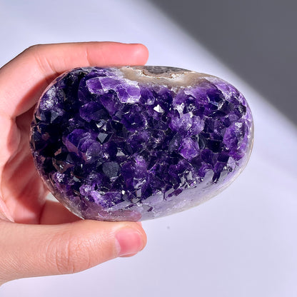 A19◇１点物◇アメジスト　クリスター◇82×55×27mm◇天然石・鉱物・パワーストーン