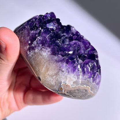 A19◇１点物◇アメジスト　クリスター◇82×55×27mm◇天然石・鉱物・パワーストーン