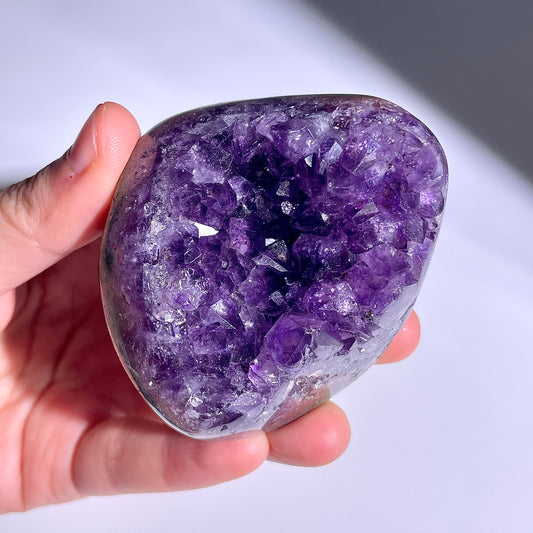 A20◇１点物◇アメジスト　クリスター◇62×53×23mm◇天然石・鉱物・パワーストーン