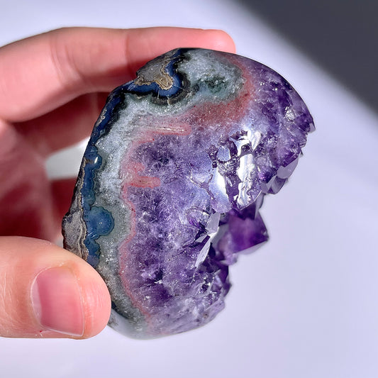 A20◇１点物◇アメジスト　クリスター◇62×53×23mm◇天然石・鉱物・パワーストーン