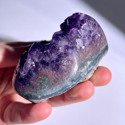 A20◇１点物◇アメジスト　クリスター◇62×53×23mm◇天然石・鉱物・パワーストーン